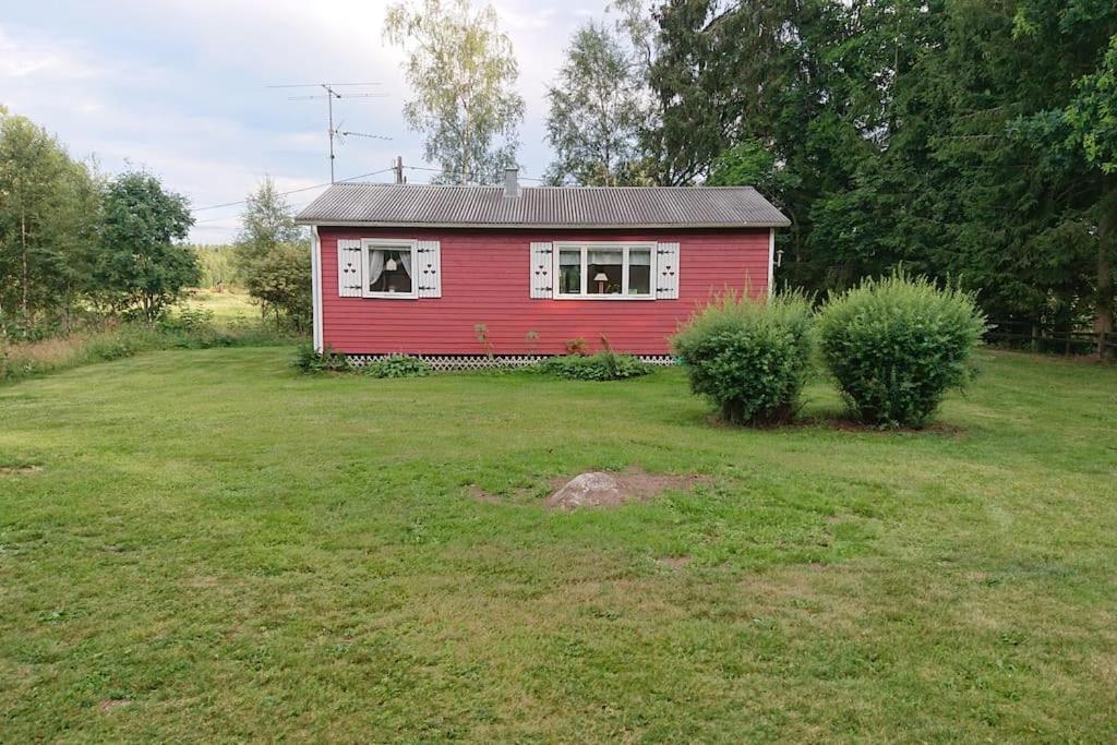 Stuga Vad Vatten Åsarp Kültér fotó