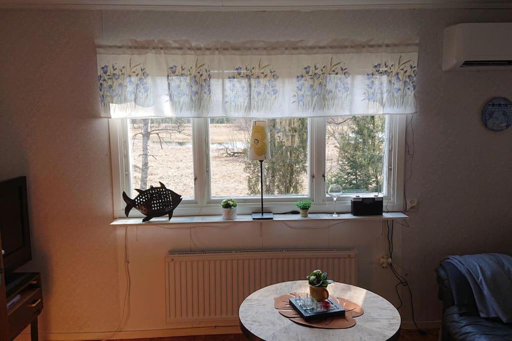 Stuga Vad Vatten Åsarp Kültér fotó